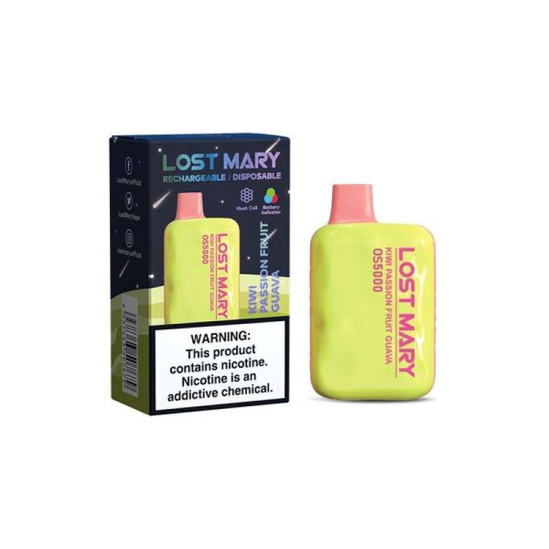 Lost Mary OS5000 Disposable 5% (Master Case of 200) - VapesLine.com