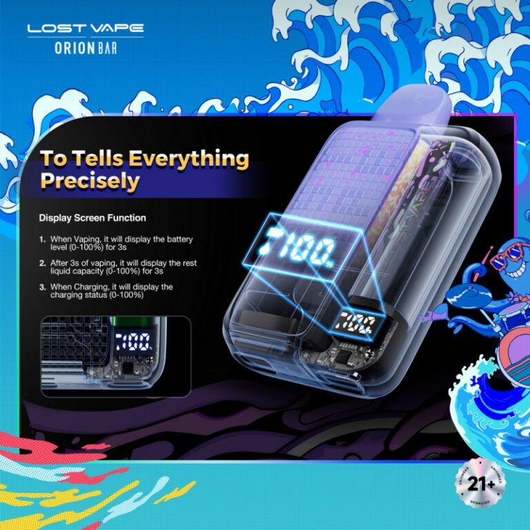 Orion Bar 10000 Disposable 5% (Display Box of 5)