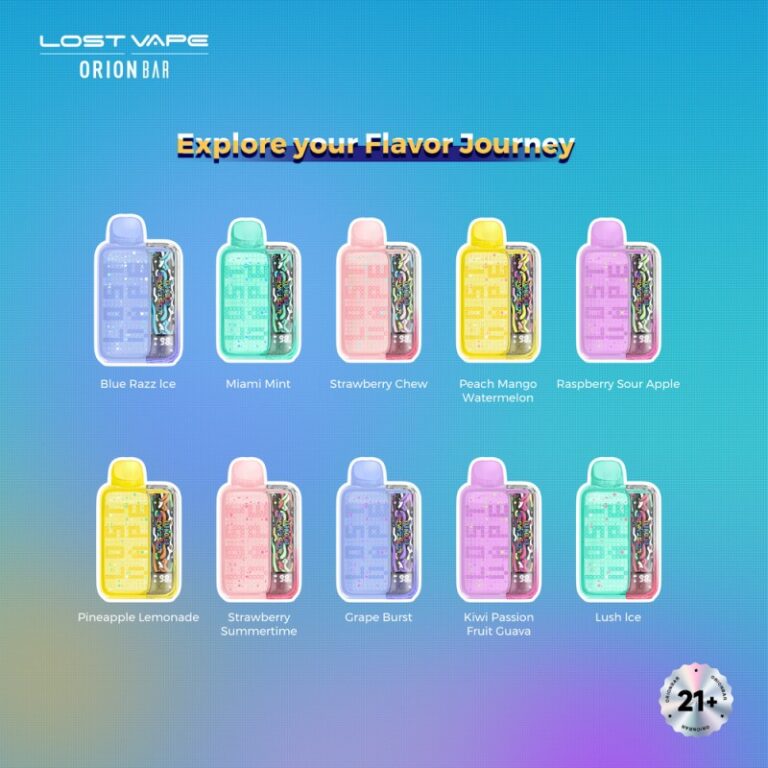 Orion Bar 10000 Disposable 5% (Display Box of 5)