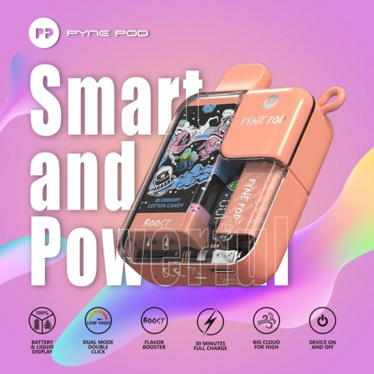 Pyne Pod Boost 8500 Disposable 5% (Display Box of 5)