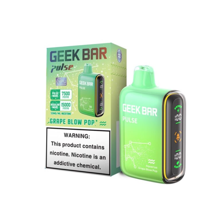 Geek Bar Pulse Disposable 5% (Display Box of 5) (Master Case of 200)