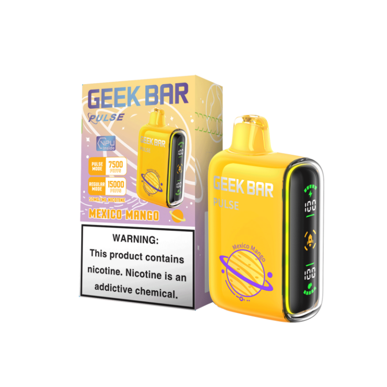 Geek Bar Pulse Disposable 5% (Display Box of 5) (Master Case of 200)