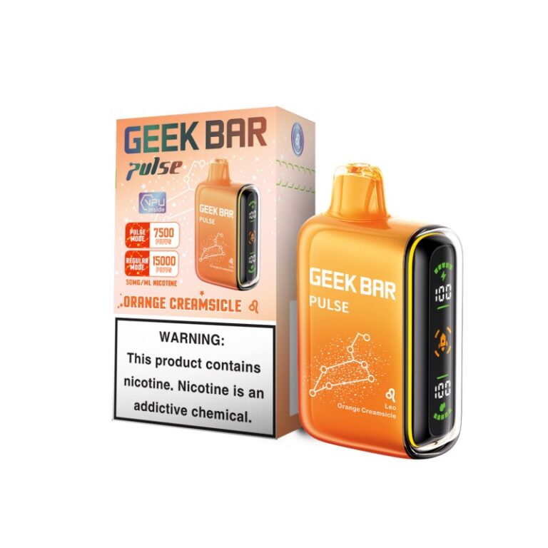 Geek Bar Pulse Disposable 5% (Display Box of 5) (Master Case of 200)