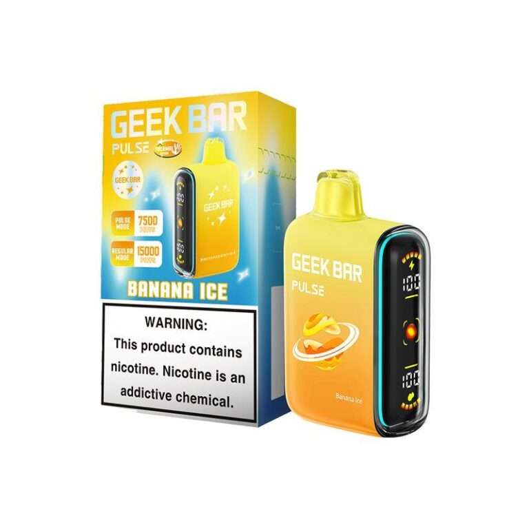 Geek Bar Pulse 15K – Banana Ice