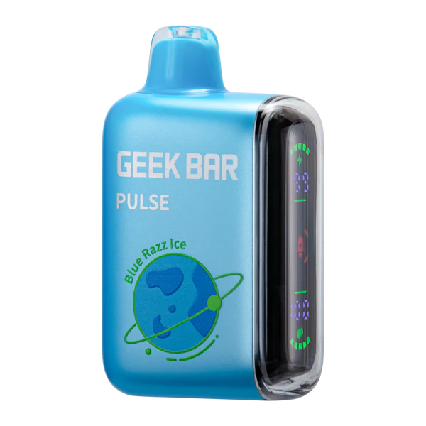 Blue Razz Ice Geek Bar Pulse disposable vape device