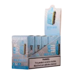 Alt Text Blue Razz Ice Geek Bar Pulse 5-pack display box