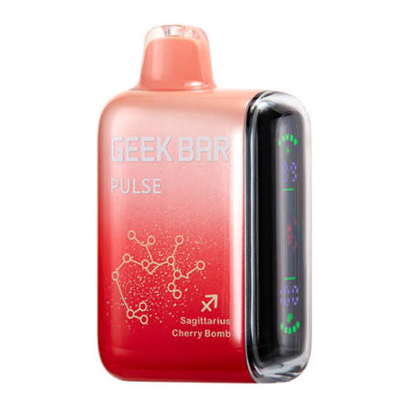Cherry Bomb Geek Bar Pulse disposable vape device