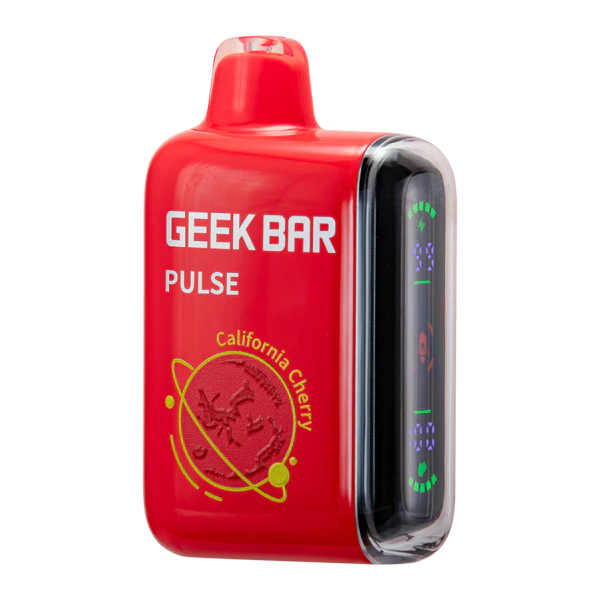 California Cherry Geek Bar Pulse disposable vape device