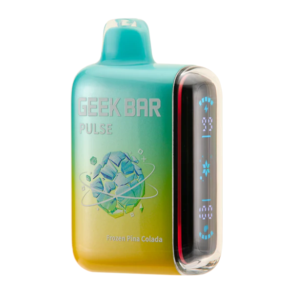 Frozen Pina Colada Geek Bar Pulse Frozen Edition disposable vape device