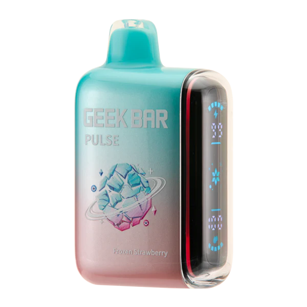 Frozen Strawberry Geek Bar Pulse Frozen Edition disposable vape device