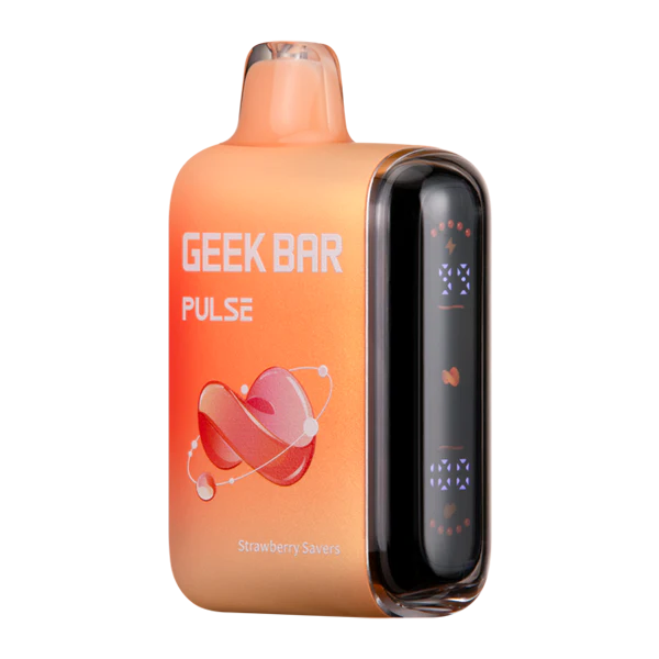 Strawberry Savers Geek Bar Pulse Savers Edition disposable vape device