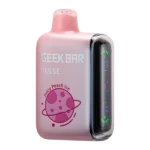 Juicy Peach Ice Geek Bar Pulse disposable vape device