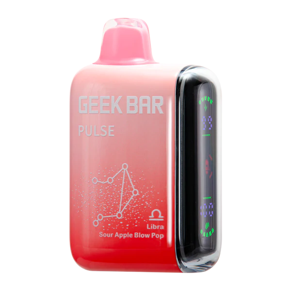 Sour Apple B-Burst Geek Bar Pulse disposable vape device