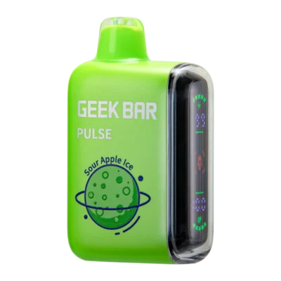 SOUR APPLE ICE GEEK BAR PULSE