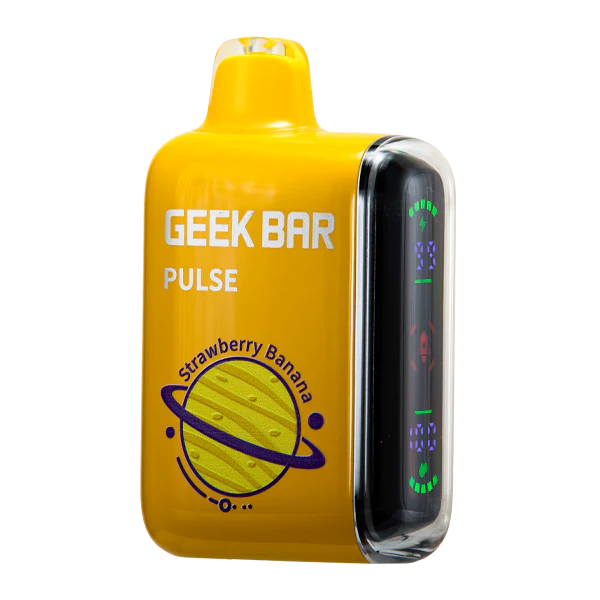 Strawberry Banana Geek Bar Pulse disposable vape device