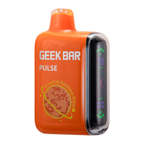 Tropical Rainbow Blast Geek Bar Pulse disposable vape device