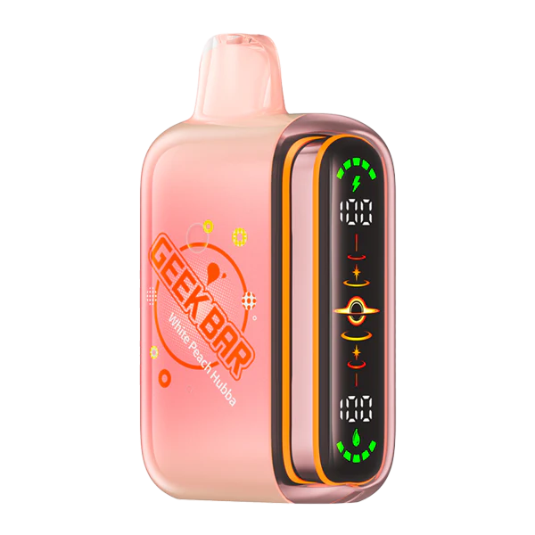 WHITE PEACH HUBBA GEEK BAR PULSE 2 25K HUBBA EDITION