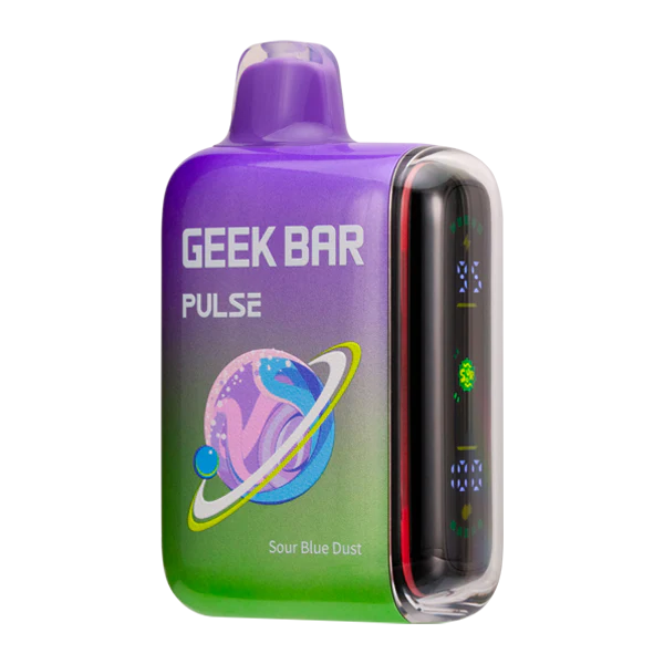 Sour Blue Dust Geek Bar Pulse Sour Edition disposable vape device